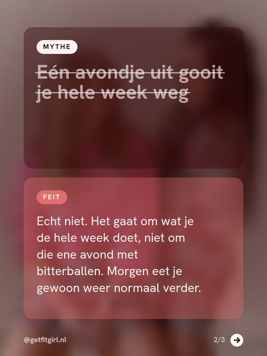 Mythe en feit voor Get Fit Girl