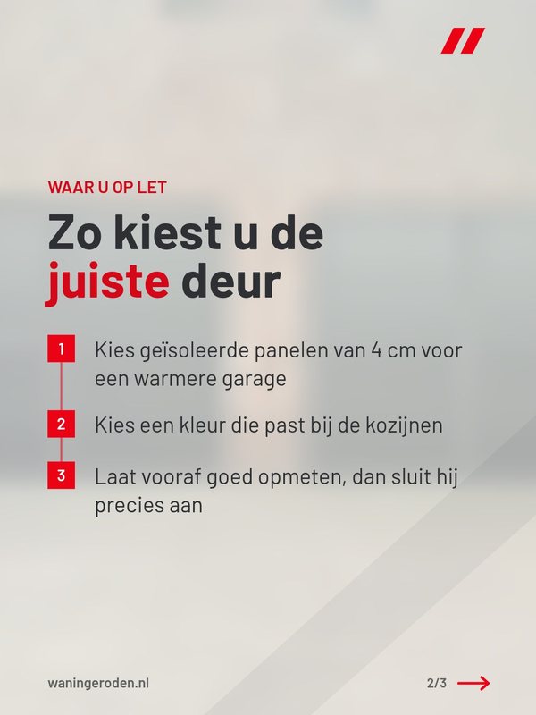 Stappenplan voor Waninge Roden